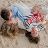 Unisex Red And Cream Stripe Knit Sweater - Sweaters - 7