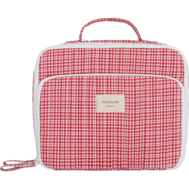 Poppy Gingham Coated Lunchbox