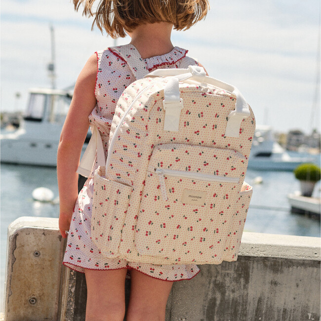 Summer Cherries Coated Everyday Backpack - Backpacks - 2