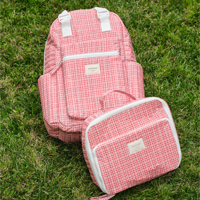 Poppy Gingham Coated Everyday Backpack - Backpacks - 3