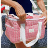 Poppy Gingham Coated Cooler Bag - Bags - 3