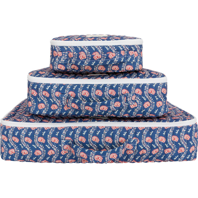 Navy Primrose Packing Cubes - Luggage - 6