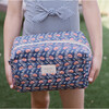 Navy Primrose Interior Coated Travel Pouch - Bags - 2