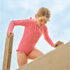 Girls Poppy Gingham Rashguard One Piece - One Pieces - 2