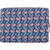 Navy Primrose Interior Coated Travel Pouch - Bags - 5