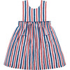 Girls Surfrider Stripe Double Bow Pinafore Dress - Dresses - 1 - thumbnail