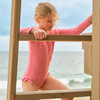 Girls Poppy Gingham Rashguard One Piece - One Pieces - 3