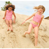 Girls Poppy Gingham Smocked Halter Bikini - Two Pieces - 2