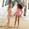 Girls Poppy Gingham Smocked Halter Bikini - Two Pieces - 3