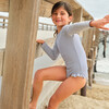 Girls Harbor Stripe Rashguard One Piece - One Pieces - 2