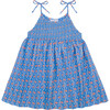Girls Blue Primrose Smocked Dress - Dresses - 1 - thumbnail