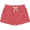 Boys Poppy Red Ultra-Soft Twill Short - Shorts - 1 - thumbnail