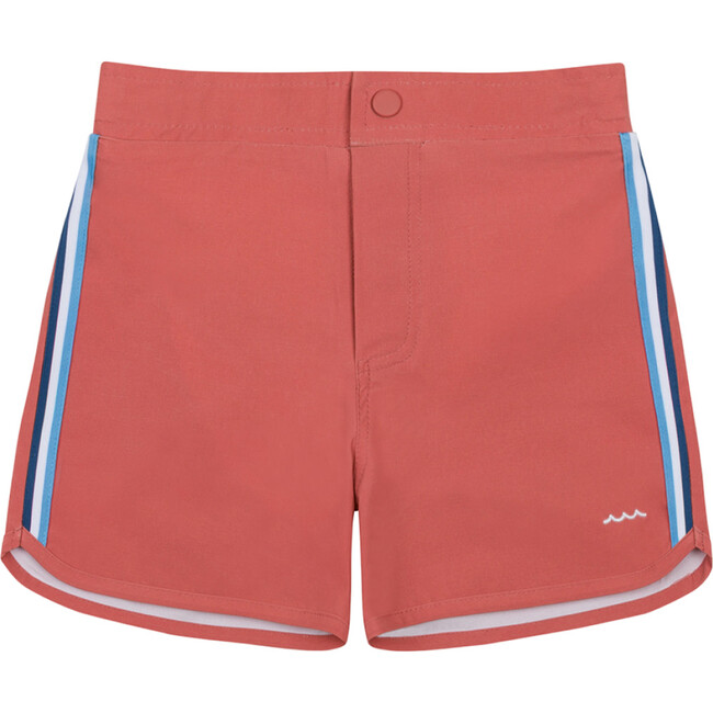 Boys Poppy Red Board Short
