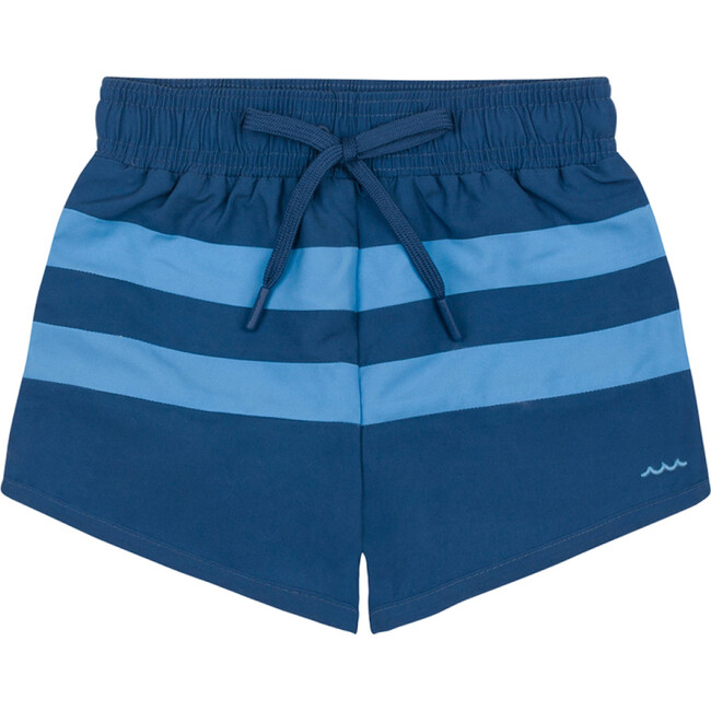 Boys Newport Navy Colorblock Boardie