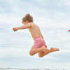 Boys Poppy Gingham Boardie - Swim Trunks - 3