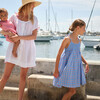 Girls Blue Primrose Smocked Dress - Dresses - 5