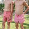 Boys Poppy Red Board Short - Swim Trunks - 5