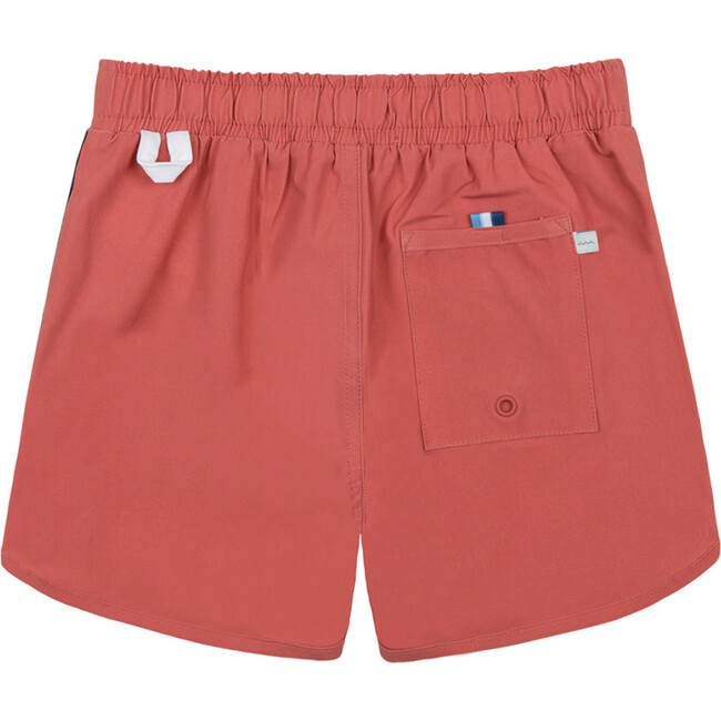 Boys Poppy Red Board Short - Swim Trunks - 6