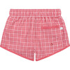 Boys Poppy Gingham Boardie - Swim Trunks - 6