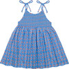 Girls Blue Primrose Smocked Dress - Dresses - 7