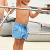 Boys Balboa Blue Panelled Boardie - Swim Trunks - 4