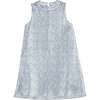 Swing Dress, Blue Crinkle Stars - Dresses - 1 - thumbnail