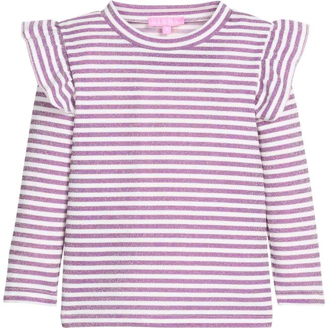 Sadie Top, Sugarplum Stripe