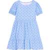 Smita Dress, Cornflower Block Print - Dresses - 1 - thumbnail