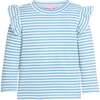 Sadie Top, Icicle Stripe - Blouses - 1 - thumbnail