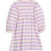 Rugby Dress, Lavender Multi Stripe - Dresses - 1 - thumbnail