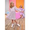 Rugby Dress, Lavender Multi Stripe - Dresses - 3