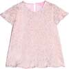 Crinkle Top, Pink Crinkle Stars - Blouses - 1 - thumbnail