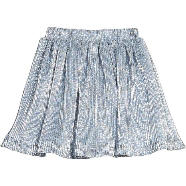 Circle Skort, Blue Crinkle Stars