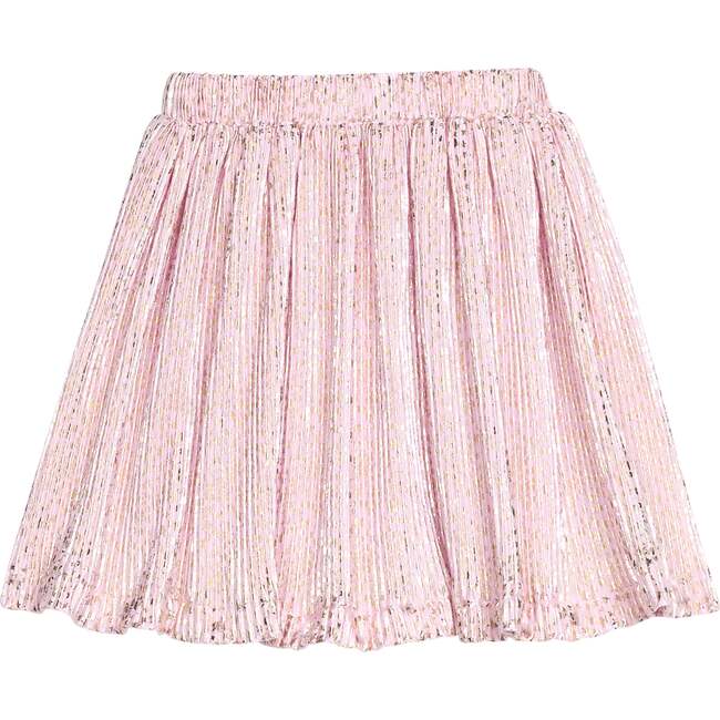 Circle Skort, Pink Crinkle Stars
