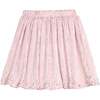 Circle Skort, Pink Crinkle Stars - Skirts - 1 - thumbnail