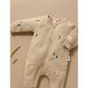 Embroidered Fleece Growsuit Farm Friends Broderie - Rompers - 2