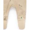 Embroidered Fleece Growsuit Farm Friends Broderie - Rompers - 4