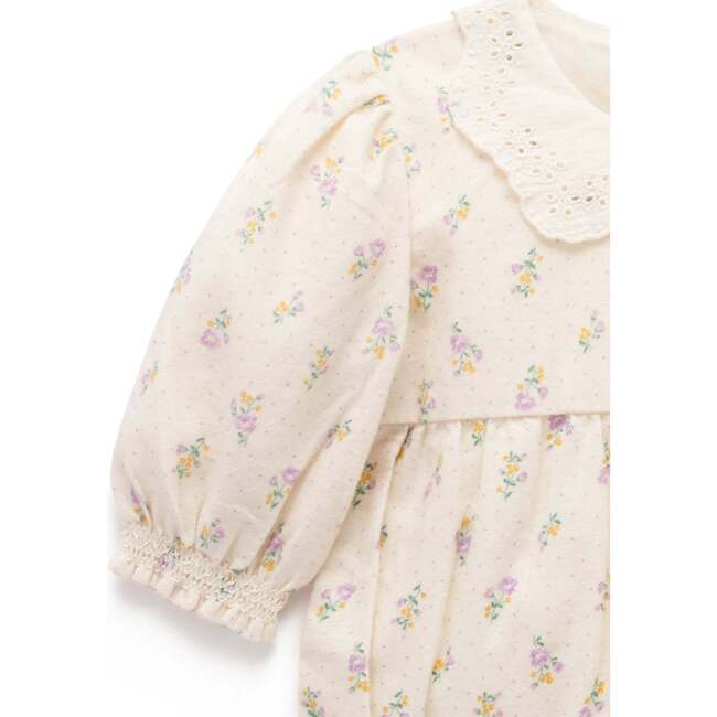 Gathered Bodysuit & Headband Primrose Print - Onesies - 2
