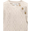 Cable Knit Set Wheat Melange - Mixed Apparel Set - 2
