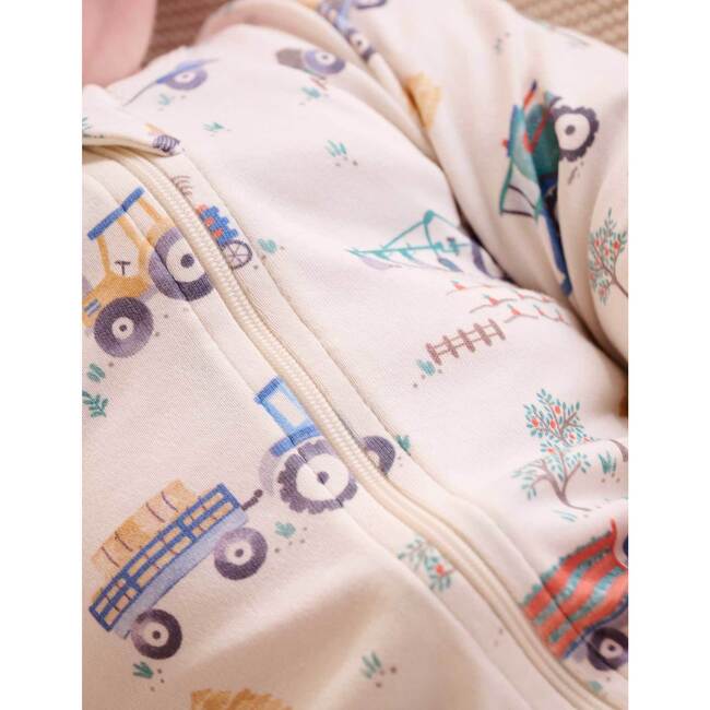 Printed Zip Growsuit Pack Farm Vehicles Print