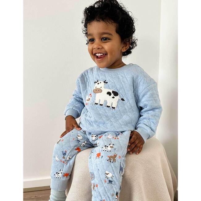 Quilted Track Set Farm Alphabet Print - Mixed Apparel Set - 2