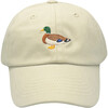 Mallard Baseball Hat, Khaki - Hats - 1 - thumbnail