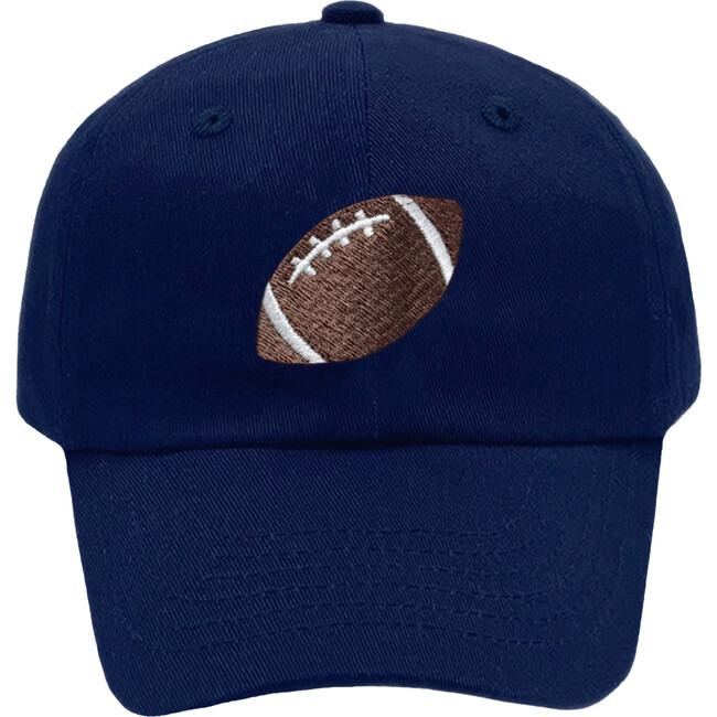 Football Baseball Hat, Navy