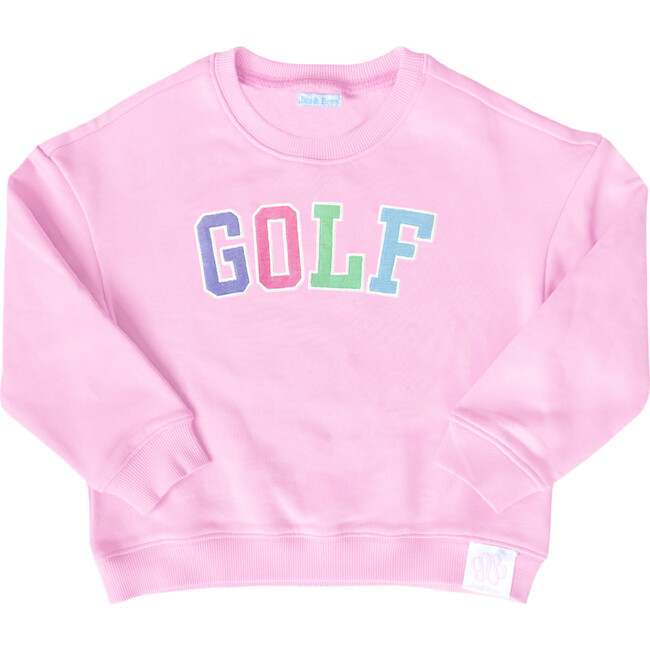 Golf Sweatshirt, Pink