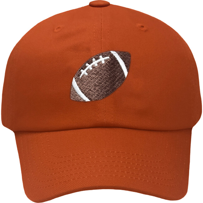 Football Baseball Hat, Orange