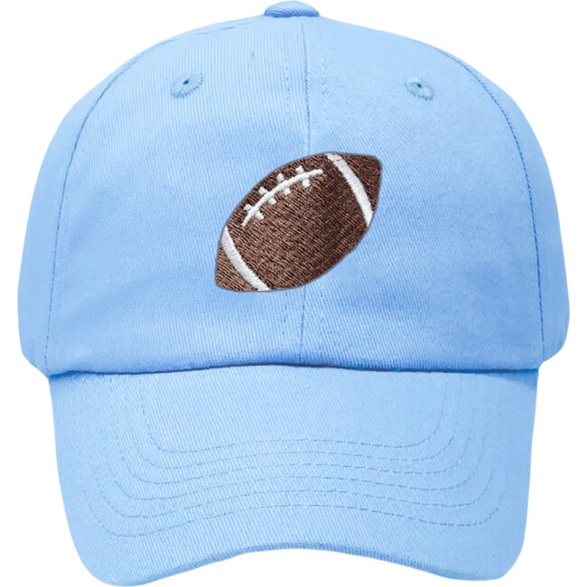 Football Baseball Hat, Blue