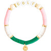 Golf Bracelet, Green - Bracelets - 1 - thumbnail