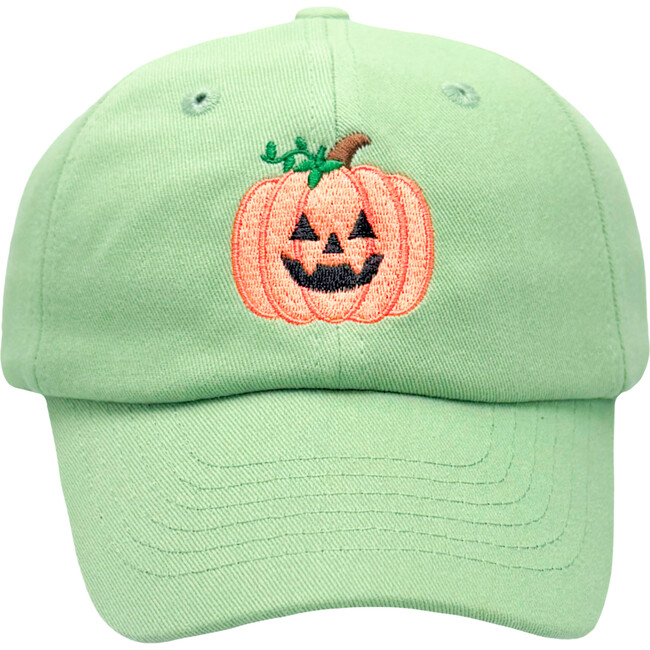 Pumpkin Baseball Hat, Green