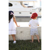 Pirate Ship Baseball Hat, Red - Hats - 2