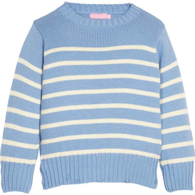 Striped Sweater, Blue